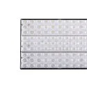 SLV 3-faset spot SIGHT PANEL MULTI firkantet, drejelig, omskiftelig IP20, sort 