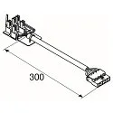 SLV stik tilslutning RETRO CON 5P103 5-polet, hvid