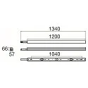 SLV Lysstrimmel BATTEN P 1200 52 ON-OFF PIR med sensor, CCT Switch, multipower IP20