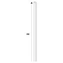 SLV tilbehør Wireophæng BATTEN P SCK2000 2-fold, mekanisk, rustfrit stål