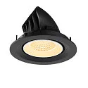 SLV Indbygnings loftlampe NUMINOS® GIMBLE M egnet til VDU-arbejdsstationer IP20, sort, hvid, lakeret dæmpbar