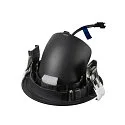 SLV Indbygnings loftlampe NUMINOS® GIMBLE M egnet til VDU-arbejdsstationer IP20, sort, lakeret dæmpbar