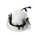 SLV ceiling recessed luminaire NUMINOS® GIMBLE M suitable for VDU workstation IP20, white, lacquered dimmable