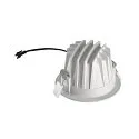 SLV Indbygnings loftlampe NUMINOS® M rund, egnet til VDU-arbejdsstationer IP20, hvid, lakeret dæmpbar