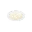 Indbygnings loftlampe NUMINOS® M rund, egnet til VDU-arbejdsstationer IP20, hvid, lakeret dæmpbar
