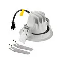 SLV Indbygnings loftlampe NUMINOS® MOVE M rund, egnet til VDU-arbejdsstationer IP20, hvid, lakeret dæmpbar
