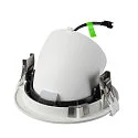 SLV Indbygnings loftlampe NUMINOS® GIMBLE L rund, egnet til VDU-arbejdsstationer IP20, hvid, lakeret dæmpbar