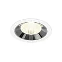 Indbygnings loftlampe NUMINOS® L egnet til VDU-arbejdsstationer IP20, chrom, hvid dæmpbar
