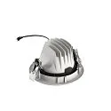 SLV ceiling recessed luminaire NUMINOS® MOVE L round, suitable for VDU workstation IP20, white, lacquered dimmable