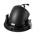 SLV Indbygnings loftlampe NUMINOS® GIMBLE XL egnet til VDU-arbejdsstationer IP20, sort, lakeret dæmpbar