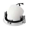 SLV ceiling recessed luminaire NUMINOS® GIMBLE XL suitable for VDU workstation IP20, white, lacquered dimmable