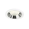 Indbygnings loftlampe NUMINOS® XL egnet til VDU-arbejdsstationer IP20, chrom, hvid dæmpbar