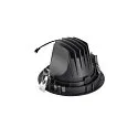 SLV ceiling recessed luminaire NUMINOS® MOVE XL round, suitable for VDU workstation IP20, black, white, lacquered dimmable
