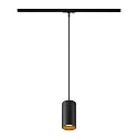 SLV 1-faset pendul ASTO TUBE med lampefatning GU10 IP20, sort