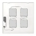 SLV grid luminaire PAVANNO 625 45 WB WH DALI DALI controllable, CCT Switch, UGR < 19, multipower IP20, white dimmable