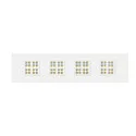 Gitterlampe PAVANNO 1200/300 45 WB WH ON-OFF CCT Switch, UGR < 19, multipower IP20, hvid 