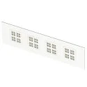 SLV grid luminaire PAVANNO 1200/300 45 WB WH DALI DALI controllable, CCT Switch, UGR < 19, multipower IP20, white dimmable