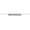 3-faset spot SIGHT EVO DOUBLE 600 ON-OFF 2-fold, firkantet, UGR < 19, omskiftelig, med gitter IP20, sort 