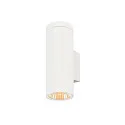 outdoor wall luminaire HELIA PRO L UP/DOWN up / down, cylindrical, DALI controllable, impact resistant IP65, white