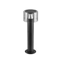 SLV Udendørs stativlampe TAHA II 45 CCT Switch IP65, sort, lakeret dæmpbar