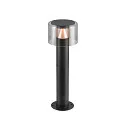 SLV Udendørs stativlampe TAHA II 45 CCT Switch IP65, sort, lakeret dæmpbar