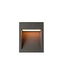 outdoor floor lamp QUAD PRO 60 square, DALI controllable, impact resistant, sea-air resistant IP65, anthracite dimmable