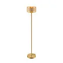 floor lamp PANTILO ROPE 27 E27 IP20, gold dimmable