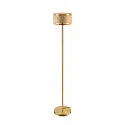 SLV floor lamp PANTILO ROPE 27 E27 IP20, gold dimmable