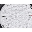 SLV Væg- og Loftlampe CYFT WAVE XL IP65, sort, lakeret dæmpbar