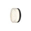 SLV Væg- og Loftlampe CYFT WAVE XL IP65, sort, lakeret dæmpbar
