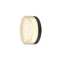 SLV Væg- og Loftlampe CYFT WAVE XL IP65, sort, lakeret dæmpbar