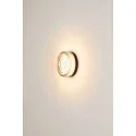 SLV Væg- og Loftlampe CYFT WAVE XL IP65, sort, lakeret dæmpbar