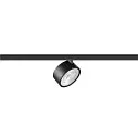 SLV Skinne spot KALU 2.0 DALI cylindrisk, DALI styrbar, UGR < 19, kardanisk drejning IP20, sort dæmpbar