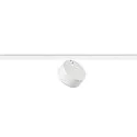SLV Skinne spot KALU 2.0 DALI cylindrisk, DALI styrbar, UGR < 19, kardanisk drejning IP20, hvid dæmpbar