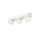 Væg- og Loftlampe KALU 2.0 TRIPLE PHASE 3-flammer, UGR < 19, kardanisk drejning IP20, hvid dæmpbar