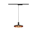 SLV 1-faset pendul LALU® MIX&MATCH uden skærm, CCT Switch IP20, sort dæmpbar