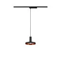 SLV 1-faset pendul LALU® MIX&MATCH uden skærm, CCT Switch IP20, sort dæmpbar