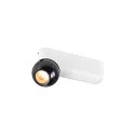 Væg- og Loftlampe DYSKO IP20, sort, hvid, lakeret dæmpbar