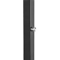 Standerlampe WORKLIGHT EASY FL med afbryder, egnet til VDU-arbejdsstationer, sort dæmpbar