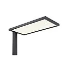Standerlampe WORKLIGHT EASY FL med afbryder, egnet til VDU-arbejdsstationer, sort dæmpbar