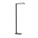 Standerlampe WORKLIGHT EASY FL med afbryder, egnet til VDU-arbejdsstationer, sort dæmpbar