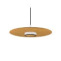 SLV lamp shade GRIP! FLAT, ochre yellow