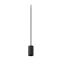 Pendel FITU PD STONE E27 IP20, sort dæmpbar