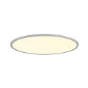 Loftlampe PANEL 60 rund, egnet til VDU-arbejdsstationer IP20, grå, lakeret dæmpbar
