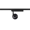 1-phase spot LIGHT EYE® 2.0 switchable, cardanic swivelling, ball shaped IP20, black matt 