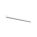 Loftlampe GLENOS® PRO UGR < 19, egnet til VDU-arbejdsstationer IP20, sort, hvid, lakeret dæmpbar
