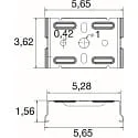SLV Lysbånd system loftmontering EASYLIGHT SCF M10 BK, sort