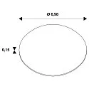 SLV Diffusor NUMINOS® L, klar
