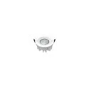 Indbygnings loftlampe DOWNLIGHT P 115 ON-OFF stiv, slagfast, multipower, kablet gennem IP54, hvid 