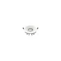Indbygnings loftlampe DOWNLIGHT P 230 ON-OFF stiv, slagfast, multipower, kablet gennem IP54, hvid 
